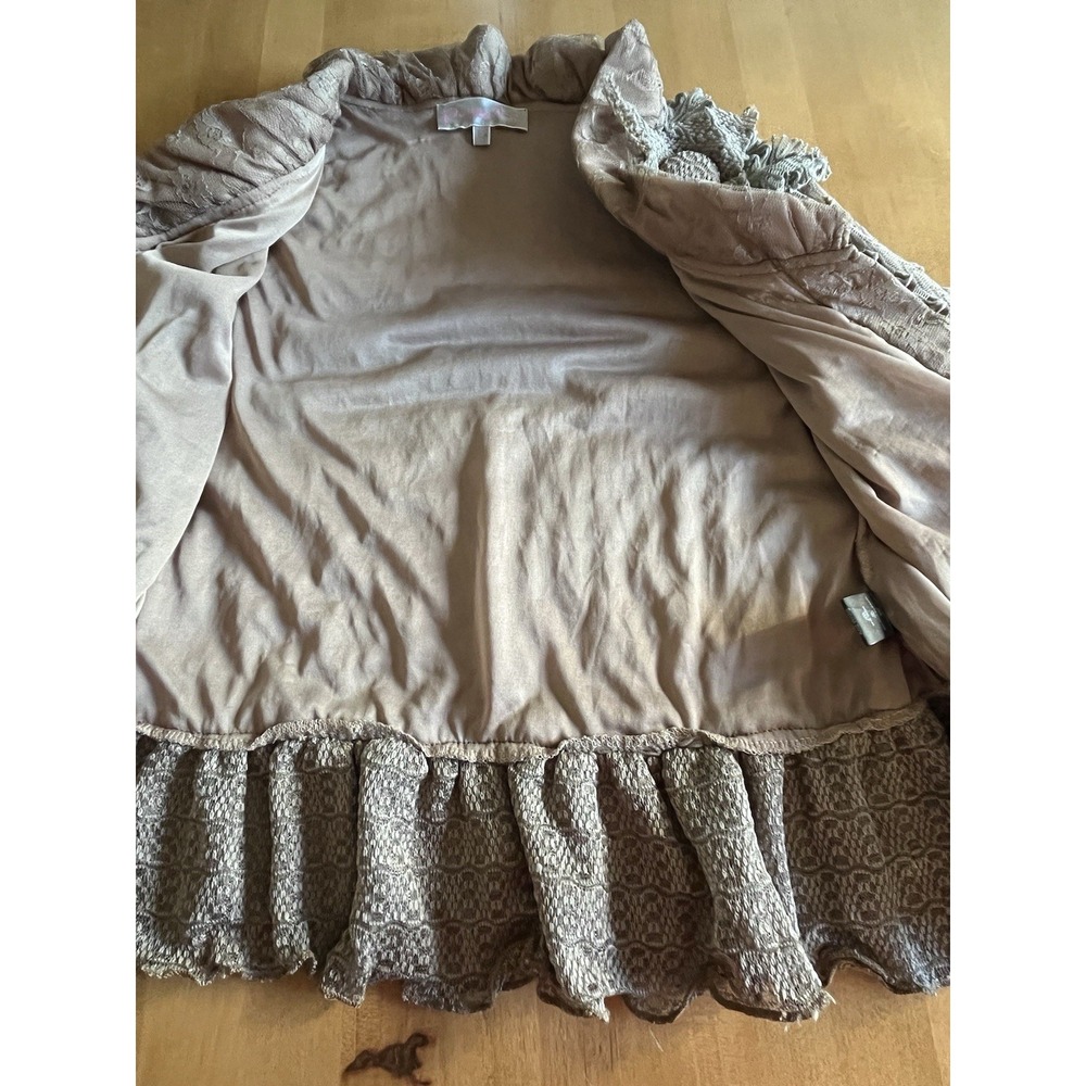 Pretty Angel Cardigan Size S Small Neutral Tones Lace Girly Boho Magical Women's - Picture 7 of 9